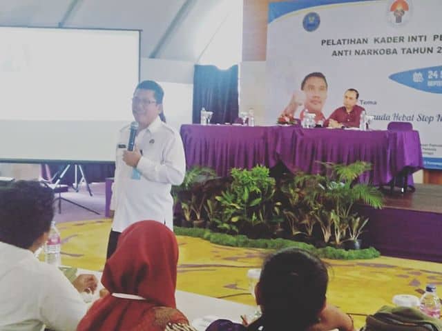Giat Pelatihan Kader Inti Pemuda Anti Narkoba di Provinsi Bali