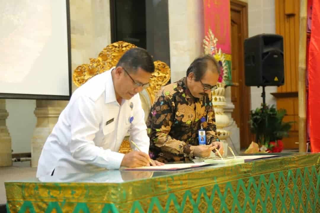 Penandatanganan Nota Kesepahaman antara BNN dengan Unsur Muspida Propinsi Bali dan Universitas Udayana Bali