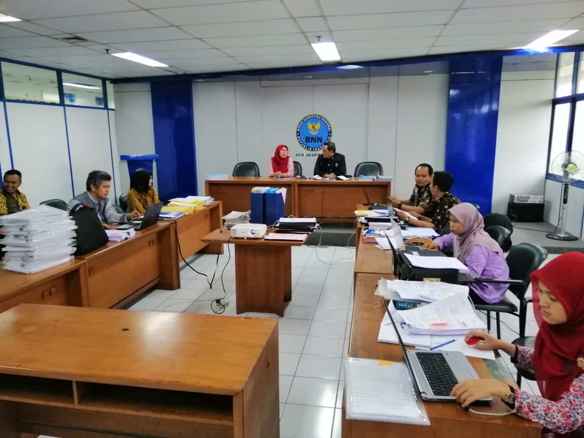 Audit TA. 2018 di BNN Kota Jakarta Utara