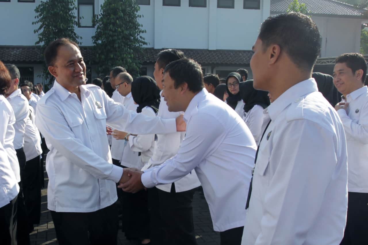 Pelaksanaan Halal Bihalal Dilingkungan Badan Narkotika Nasional