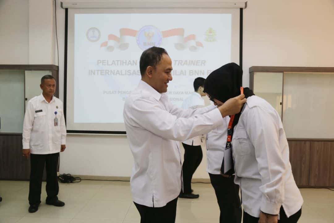 PEMBUKAAN PELATIHAN MASTER TRAINER INTERNALISASI NILAI-NILAI BNN RI TAHUN 2019
