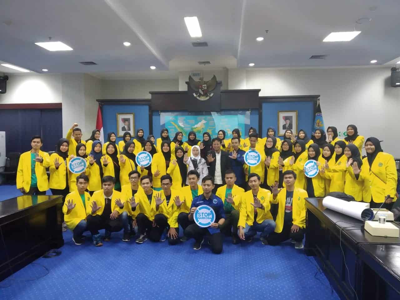 Kunjungan UKM Kader Anti Narkotika Universitas Siliwangi