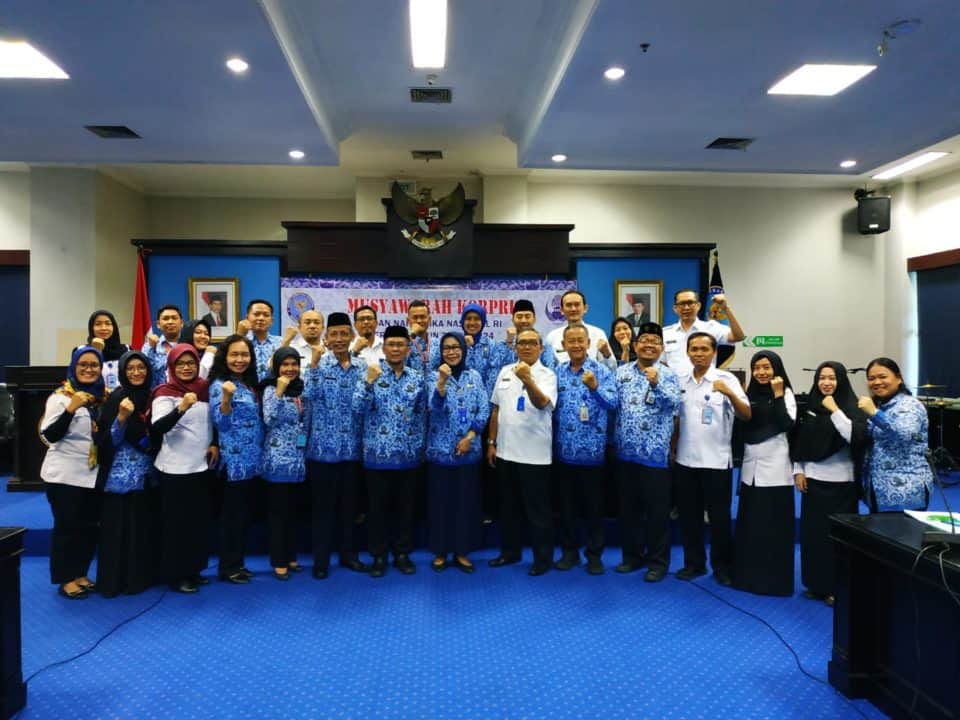 Pemilihan Pengurus Baru, Korpri BNN Diminta Makin Maju Pemilihan Pengurus Baru