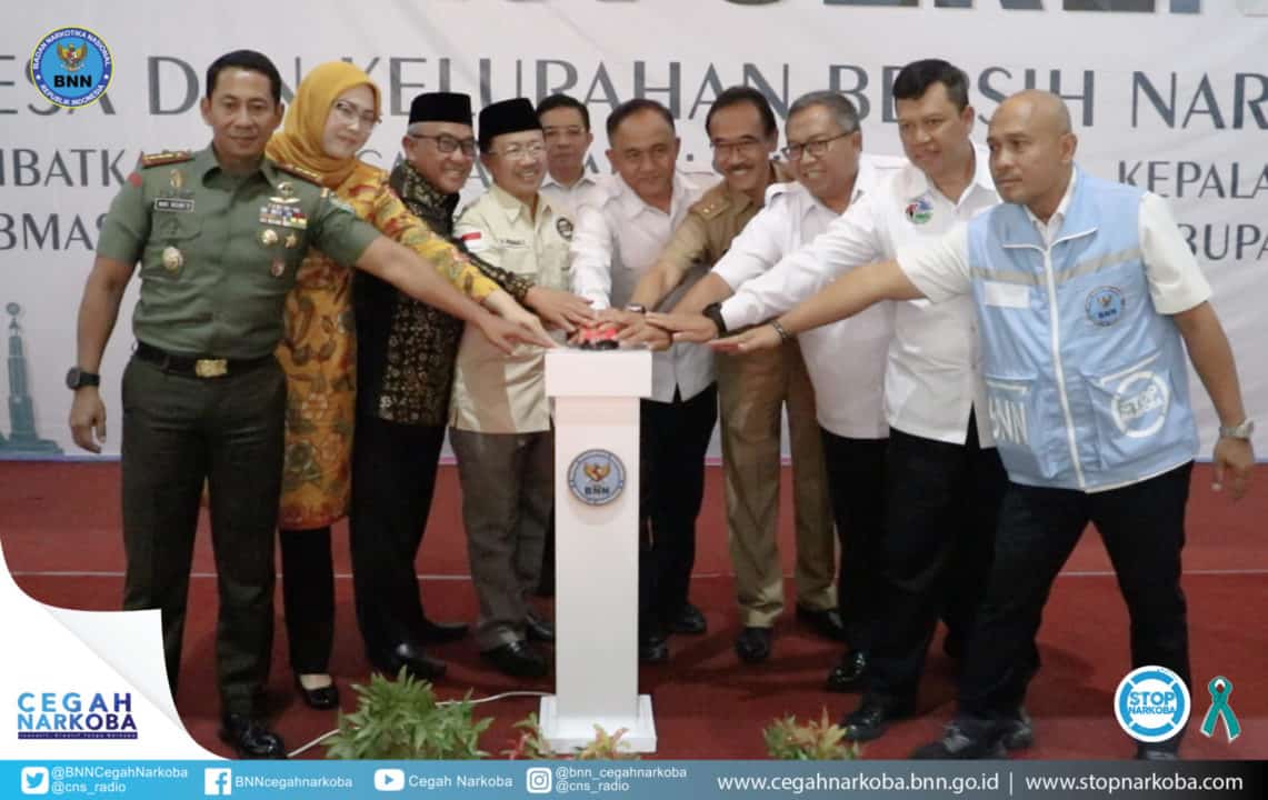 360 Desa di Kabupaten Cianjur Deklarasi Desa Bersih Narkoba