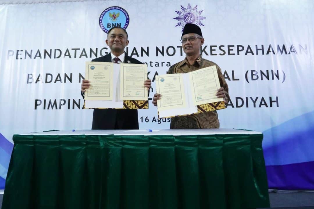 BNN – Muhammadiyah Sepakat Berantas Narkoba BNN – Muhammadiyah Sepakat Berantas Narkoba