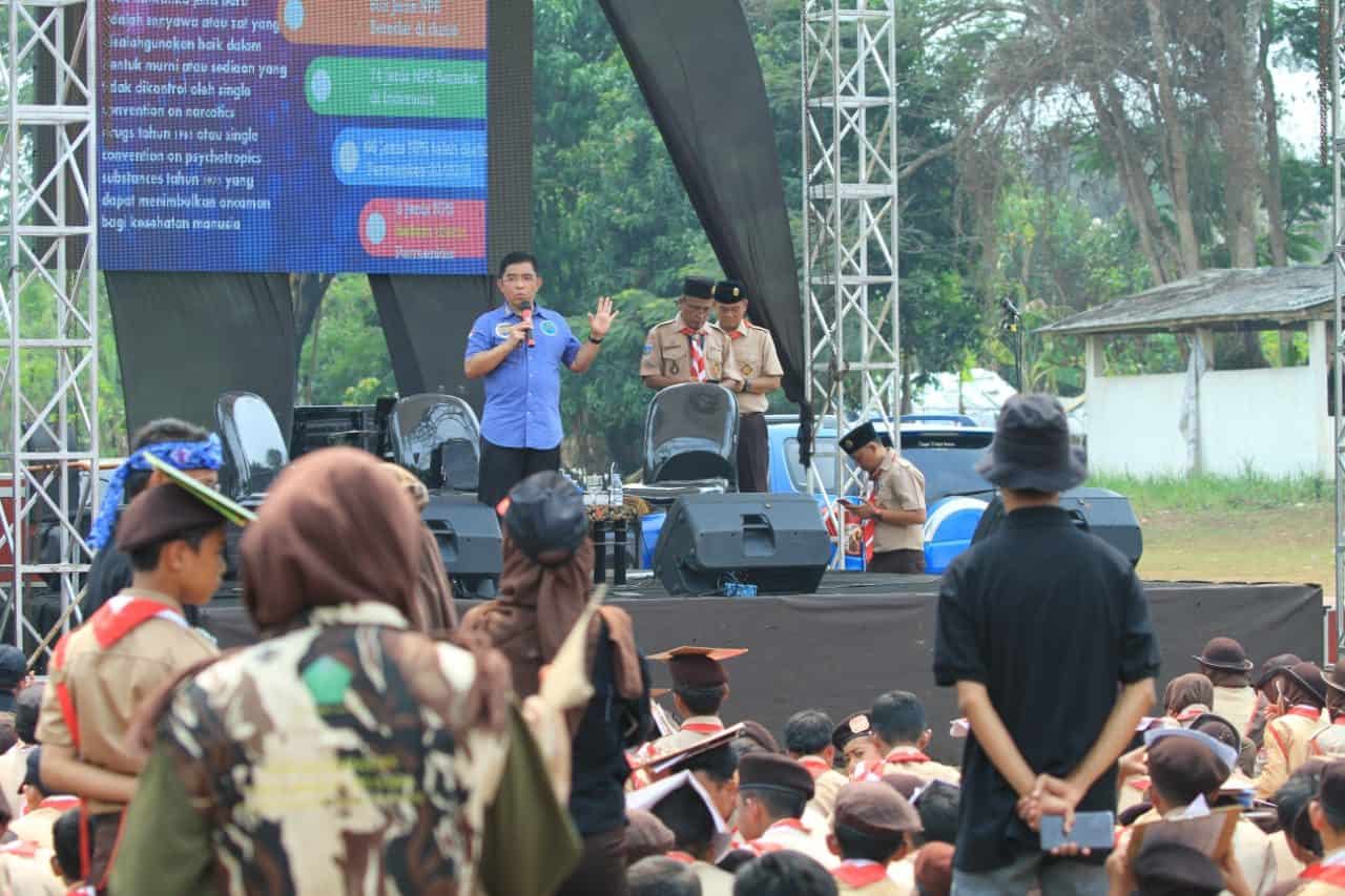 Deputi Pencegahan: Anggota Pramuka Harus Jadi Pemimpin Cerdas dan Peduli Lingkungan