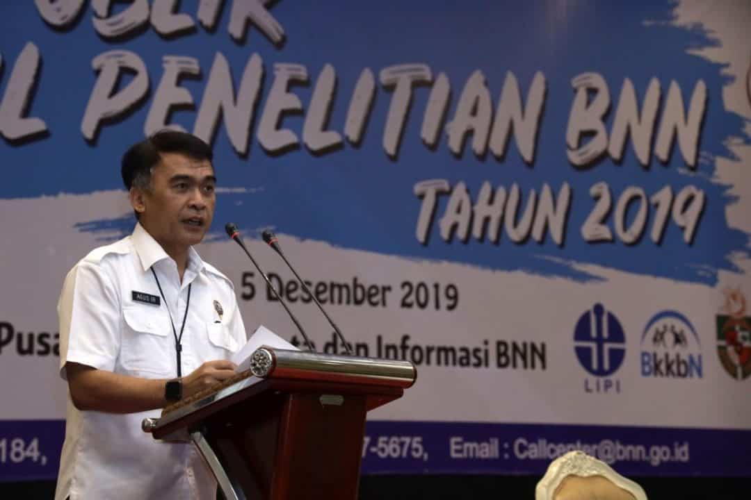 Kepala BNN Buka Acara Uji Publik Penelitian P4GN Tahun 2019