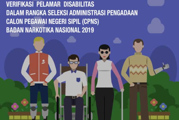 Verifikasi Pelamar Disabilitas Dalam Rangka Seleksi Administrasi Pengadaan Calon Pegawai Negeri Sipil (CPNS) Badan Narkotika Nasional Tahun Anggaran 2019. Verifikasi Pelamar Disabilitas Dalam Rangka Seleksi Administrasi Pengadaan Calon Pegawai Negeri Sipil (CPNS) Badan Narkotika Nasional Tahub Anggaran 2019.