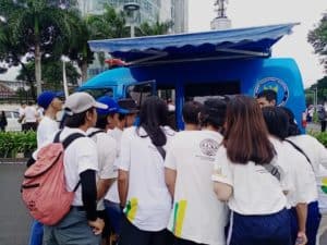 BNN Fasilitasi tes urine untuk peserta Car Free Day "Crime Prevention" menuju Indonesia Maju