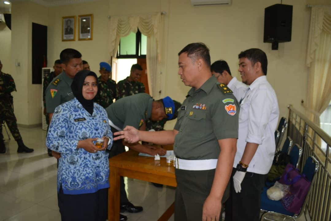 PUSPOM AD & DISBINTAL AD Sinergi Dengan BNN Laksanakan Tes Urine PUSPOM AD & DISBINTAL AD Sinergi Dengan BNN Laksanakan Tes Urine