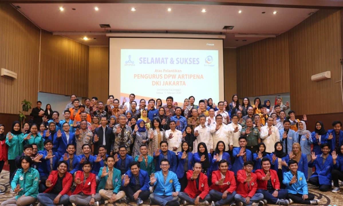 Tingkatkan Komitmen Kampus Bersih Narkoba, ARTIPENA Lantik DPW DKI Jakarta