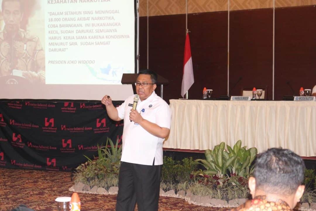BNN Optimalkan Peran Masyarakat dan Dunia Pendidikan di Kalteng dengan Bimtek Auto Draft