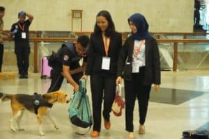 Aksi Keren Dari Si Ganteng “BOY dan ZUBU” Pukau Pengunjung Homeland Security Expo