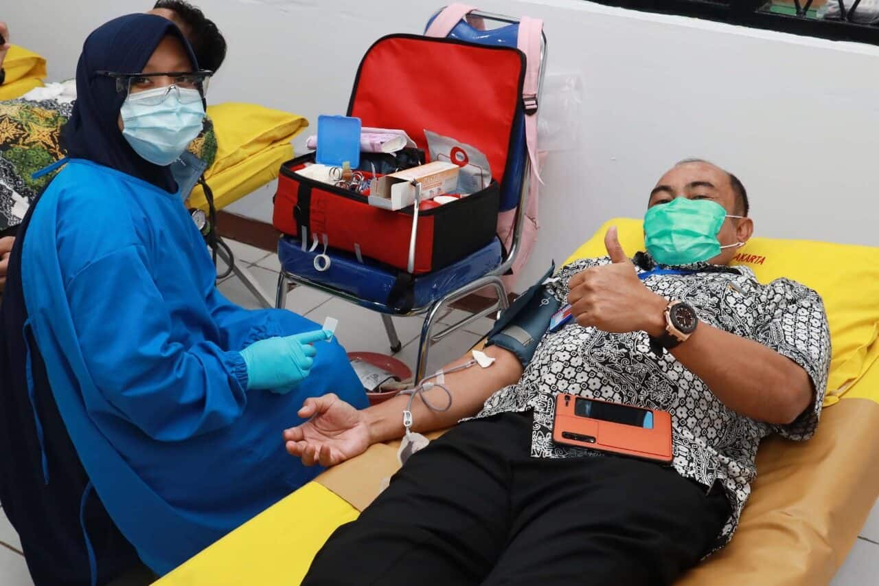 Sambut HANI 2020, BNN RI Selenggarakan Kegiatan Donor Darah