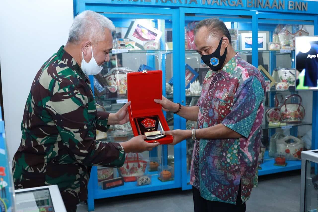Kepala BNN Terima Kunjungan Kababinkum TNI