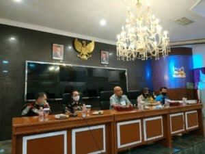 FORKOPIMDA Kota Sukabumi Beri Dukungan BNNK Sukabumi Pasca Musibah Robohnya Bangunan Kantor