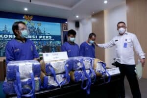 Hasil Operasi Laut Interdiksi Terpadu 2020 BNN-Polair-Bea Cukai