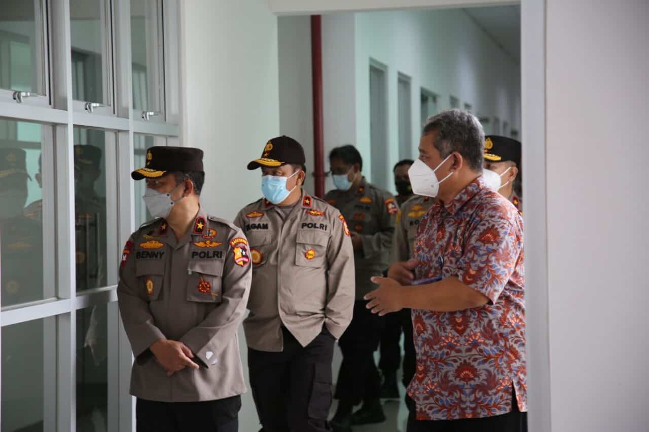 Kunjungan Kepala BNNP Ke Pusat Laboratorium Narkotika Di Lido