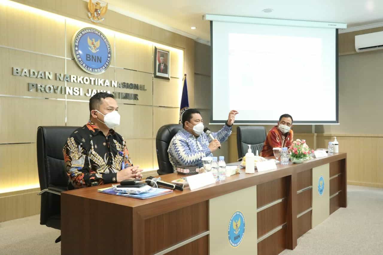 Kepala BNN RI Melakukan Kunjungan Kerja Ke BNNP Jawa Timur