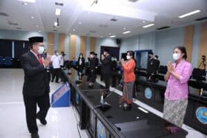 Sestama Lantik Penyidik Utama, Administrator, Pengawas dan Ratusan Pejabat Fungsional