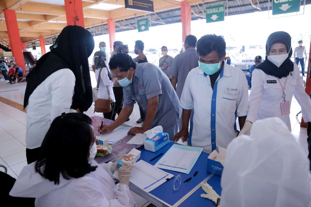 BNN Gelar Tes Urine Dalam Rangka Pra HANI 2021
