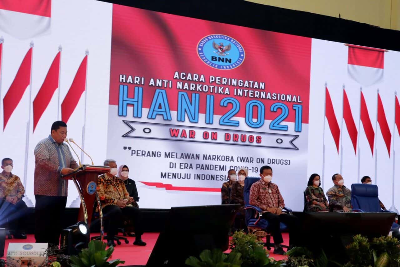 HANI 2021 : PERANG MELAWAN NARKOBA (WAR ON DRUGS) DI ERA PANDEMI COVID-19 MENUJU INDONESIA BERSIH NARKOBA (BERSINAR)