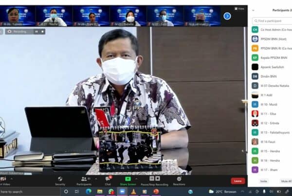 Sestama BNN RI Hadiri HAN 2021 Secara Virtual Sestama BNN RI Hadiri HAN 2021 Secara Virtual
