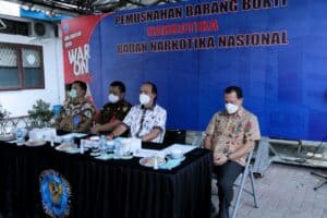 BNN Musnahkan Sabu 11,95 Kg