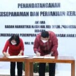 Kepala BNN RI dan Menteri PPPA, Teken MoU Lindungi Perempuan Dan Anak Dari Kejahatan Narkoba