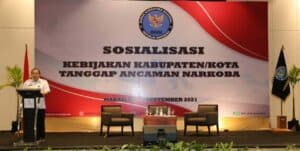 BNN RI Gelar Sosialisasi Kebijakan Kabupaten/Kota Tanggap Ancaman Narkoba di Makassar