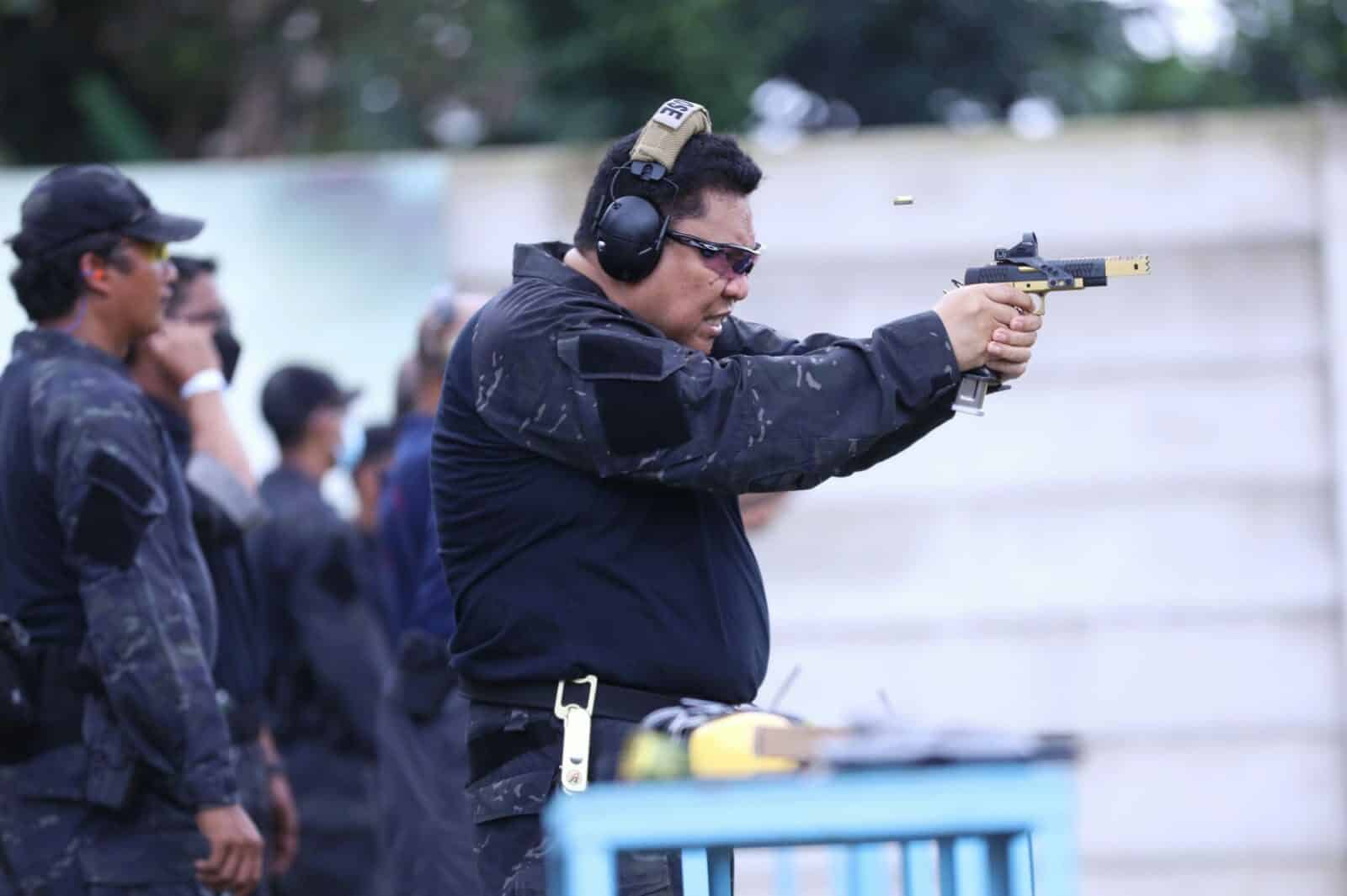 Strike Force Training Jelang Nataru KA BNN RI Menang Telak Adu Tembak Lawan 9 PJU BNN