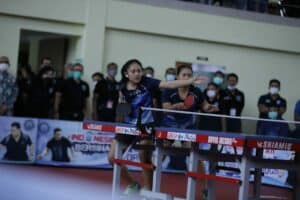 Berhasil Lolos, Bali – Bandung Bertemu Di Final Dalam Laga SOD Woman’s Doubles Table Tennis