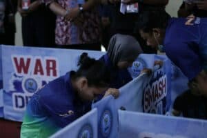 Berhasil Lolos, Bali – Bandung Bertemu Di Final Dalam Laga SOD Woman’s Doubles Table Tennis