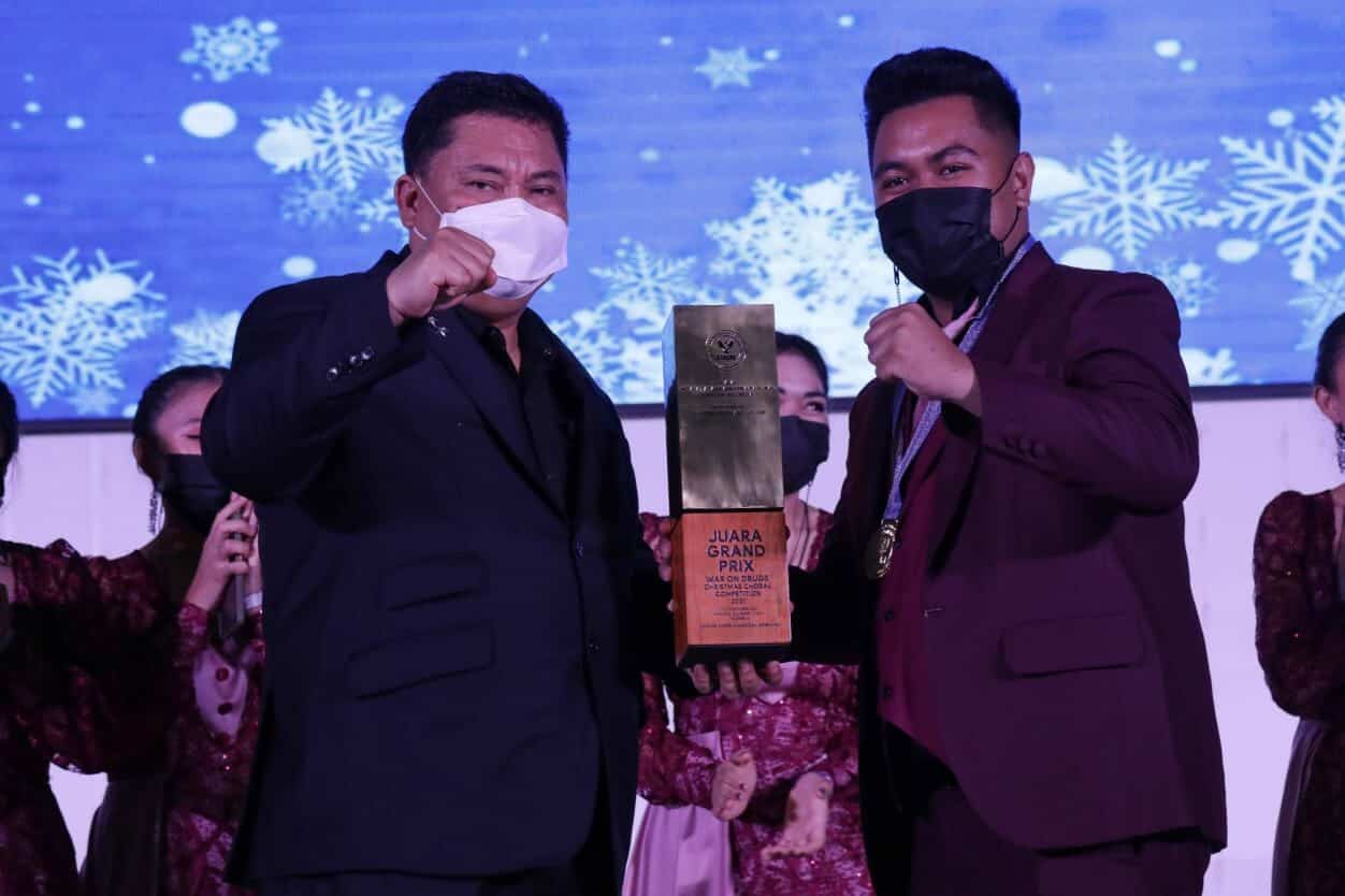 “War on Drugs Christmas Choral Competition 2021, Sing Against Drugs” BNN RI Hari Ke-2 Hasilkan 3 Kategori Juara