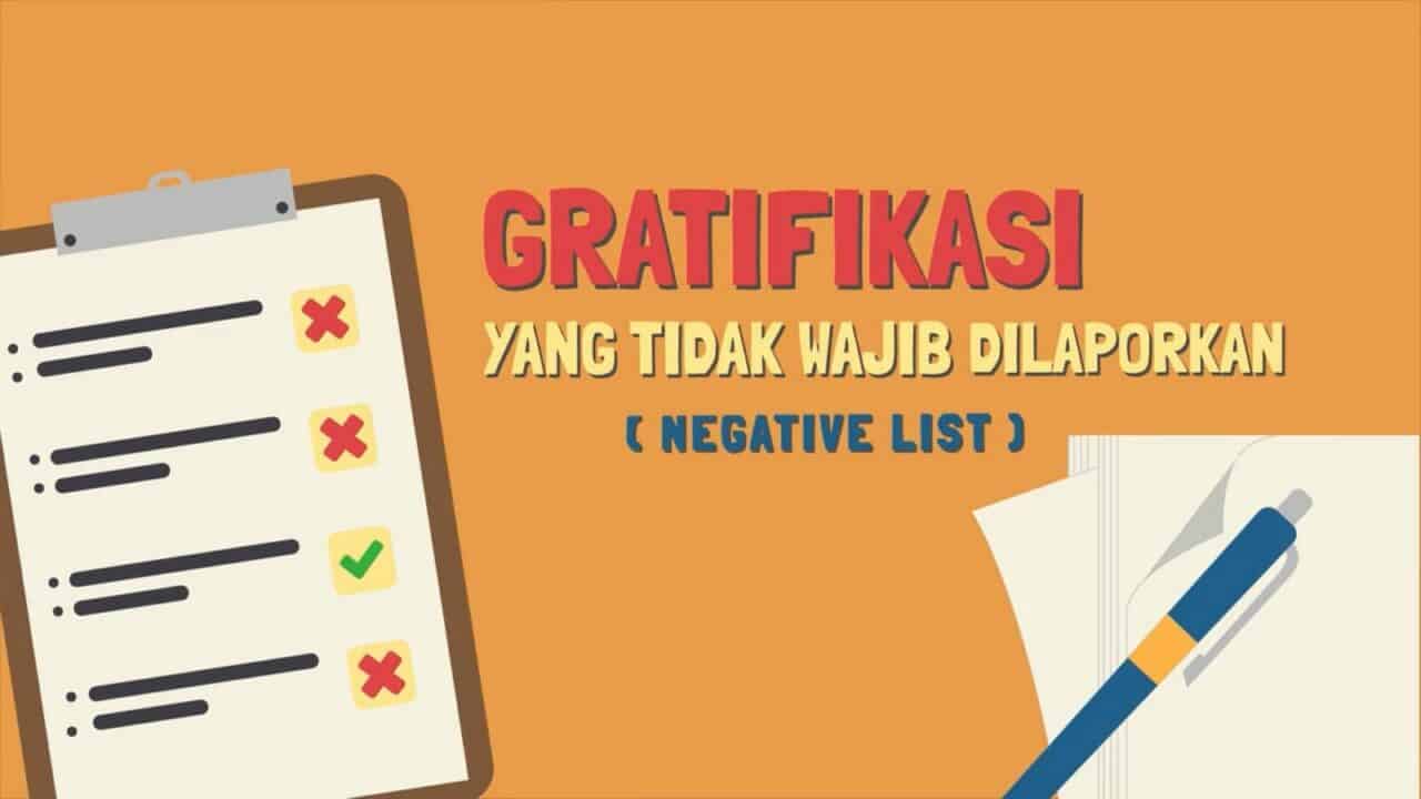 DAFTAR GRATIFIKASI YANG TIDAK PERLU DILAPORKAN