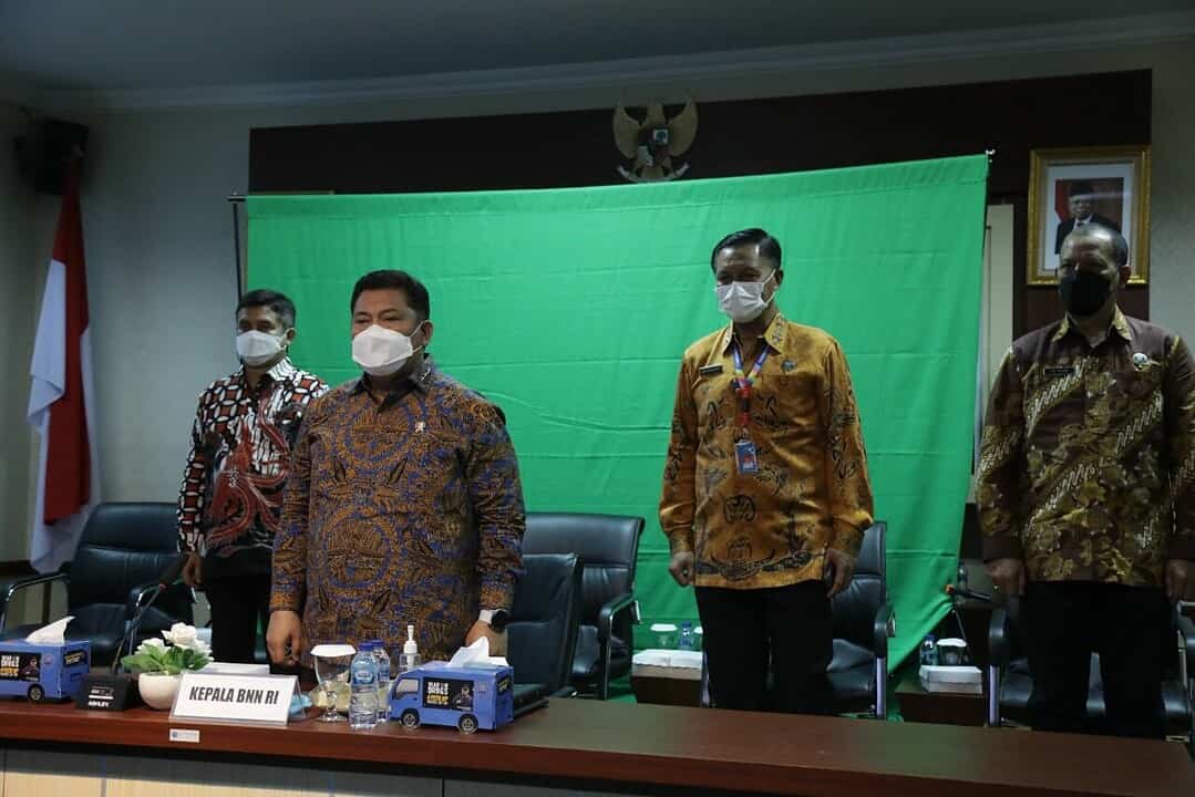 Kepala BNN RI Hadiri Penyampaian LHP LKPP 2021 Secara Daring