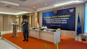 Bimbingan Teknis Stakeholder Pada Masyarakat Kawasan Rawan Narkoba di Provinsi Kalimantan Barat