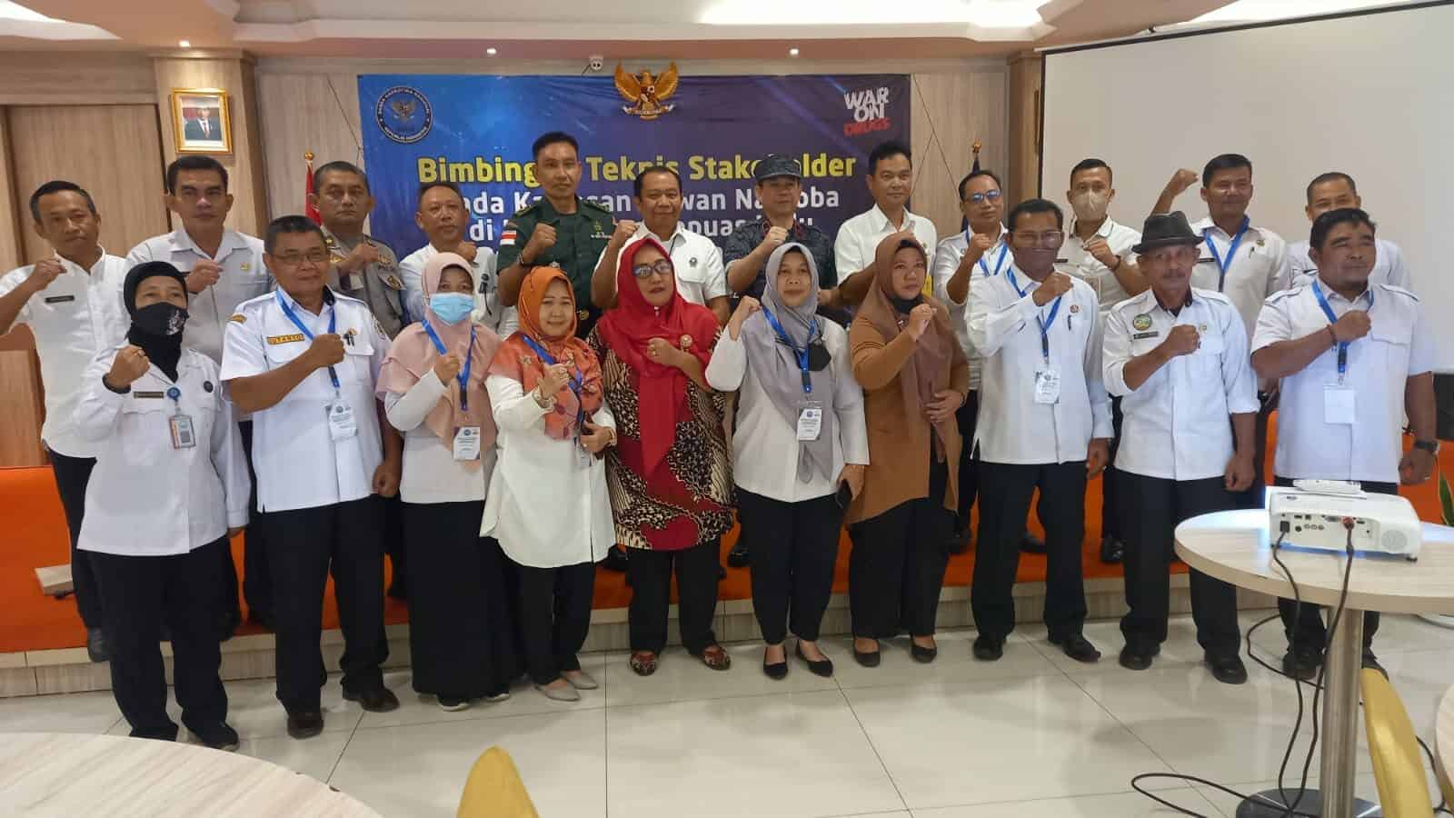 Bimbingan Teknis Stakeholder Pada Masyarakat Kawasan Rawan Narkoba di Provinsi Kalimantan Barat
