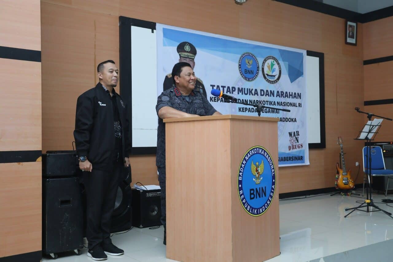 Kepala BNN RI Kunjungi Balai Rehabilitasi BNN Baddoka Makassar