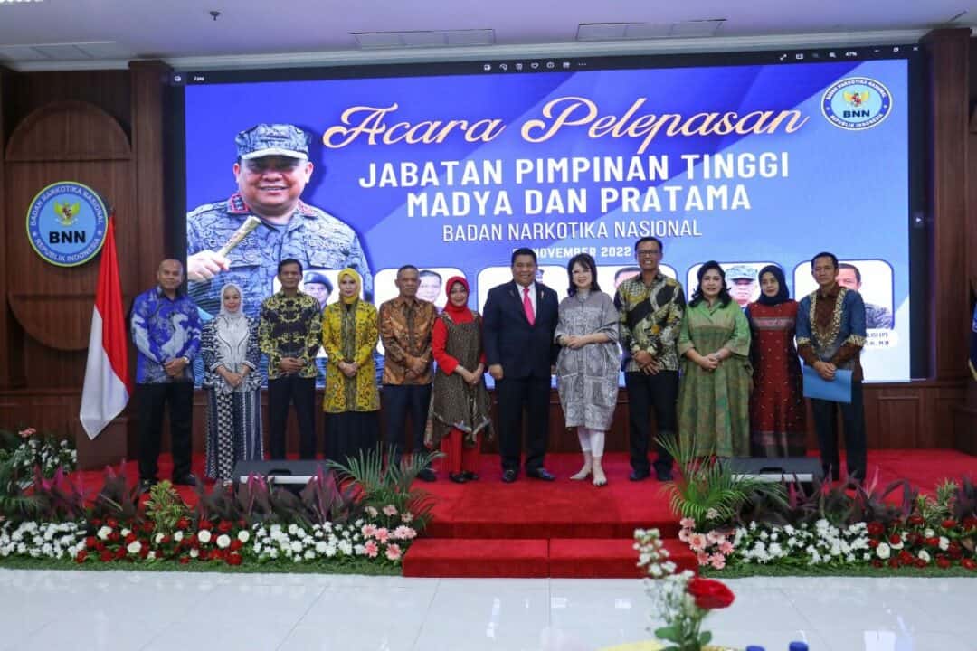 6 Perwira Tinggi Di BNN Purna Tugas Kepala, BNN RI : Terima Kasih Atas Dedikasinya