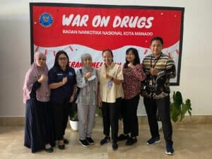 BNN RI Laksanakan Monitoring dan Evaluasi (Monev) Kebijakan Kota Tanggap Ancaman Narkoba di Provinsi Sulawesi Utara