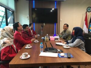 Direktorat Peran Serta Masyarakat laksanakan Audiensi dengan Ikatan Mahasiswa Muhammadiyah
