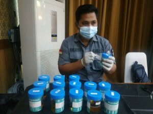 Pegawai Kantor Pelayanan Pajak (KPP) Pratama Tambora Jakarta Gelar Tes Urine