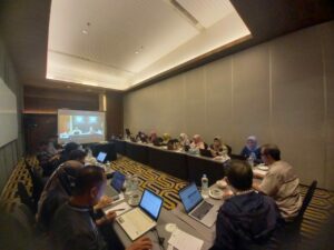 Rapat Pembahasan Draf Kuesioner Pengumpulan Data Pengukuran Indeks P4GN Tahun 2023
