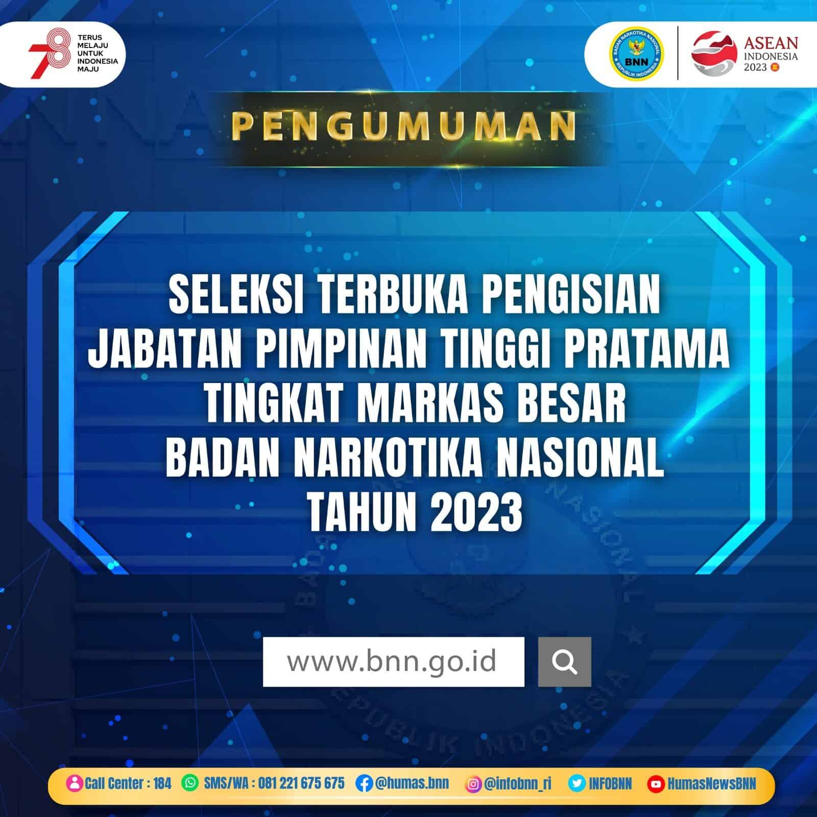 SELEKSI TERBUKA PENGISIAN JABATAN PIMPINAN TINGGI PRATAMA TINGKAT MARKAS BESAR