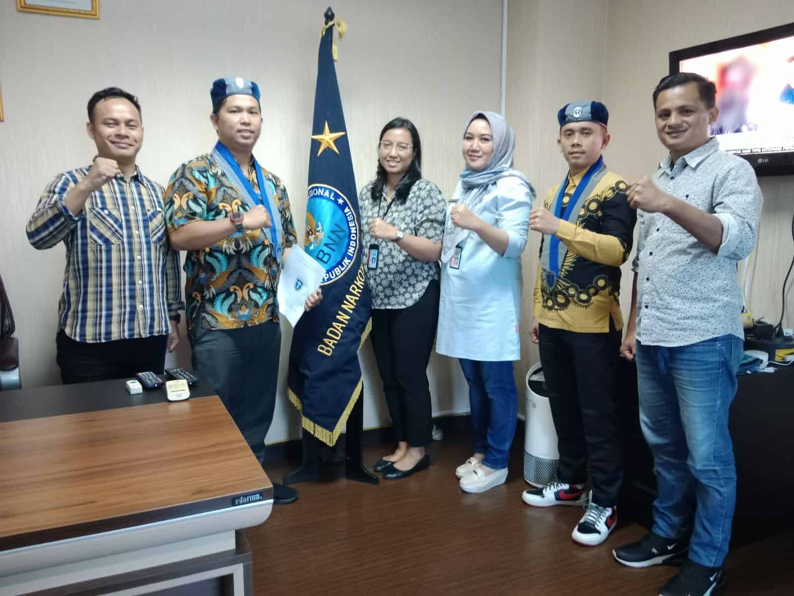 Audiensi Badan Narkotika Nasional dengan Gerakan Mahasiswa Kristen Indonesia (GMKI)