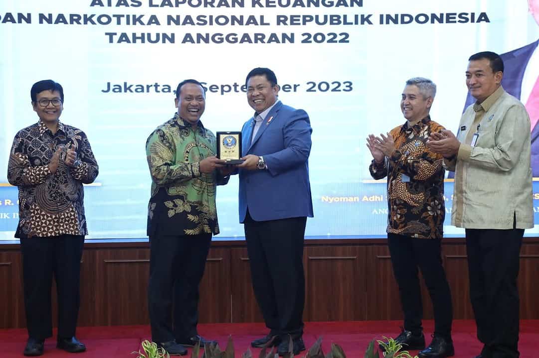 WTP untuk Laporan Keuangan BNN RI T.A 2022