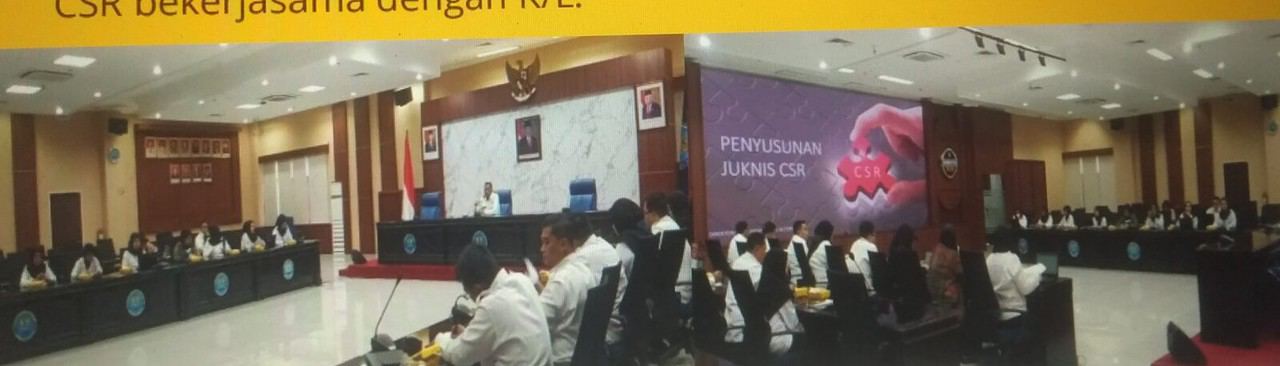 Rapat Penyusunan Petunjuk Teknis Pengelolaan Tanggung Jawab Sosial dan Lingkungan Korporasi (CSR) Program Pemberdayaan Masyarakat pada Kawasan Rawan Narkoba