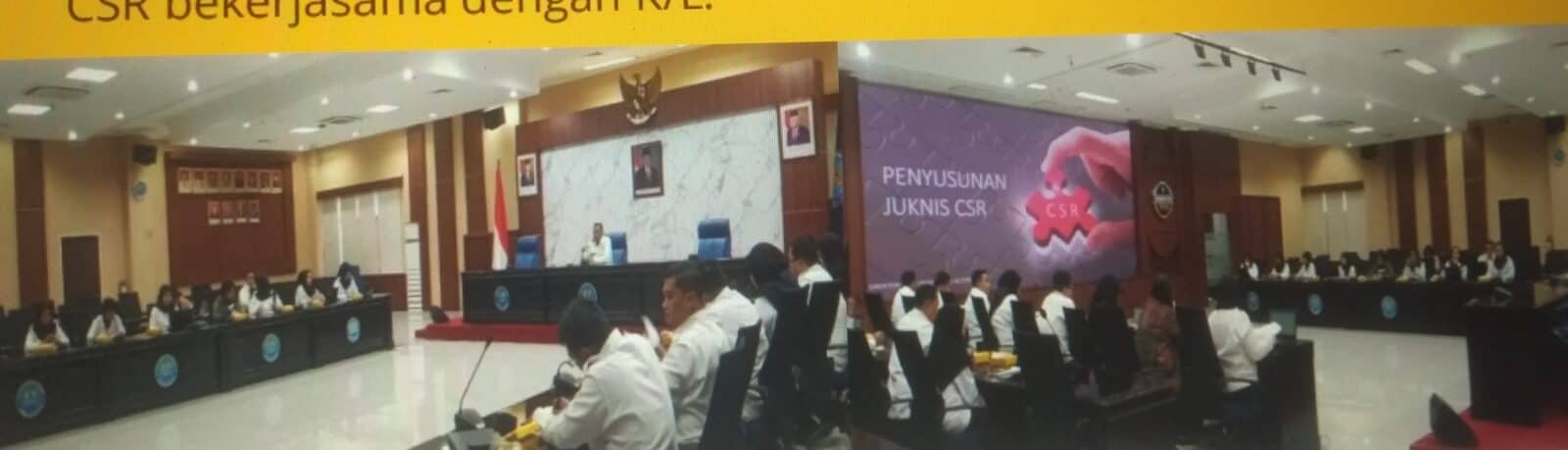 Rapat Penyusunan Petunjuk Teknis Pengelolaan Tanggung Jawab Sosial dan Lingkungan Korporasi (CSR) Program Pemberdayaan Masyarakat pada Kawasan Rawan Narkoba