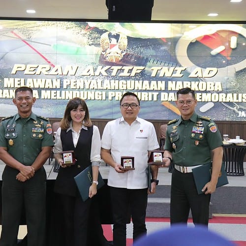 Deputi Pencegahan Ajak Prajurit TNI Aktif Dalam Upaya Pencegahan Penyalahgunaan Narkoba”